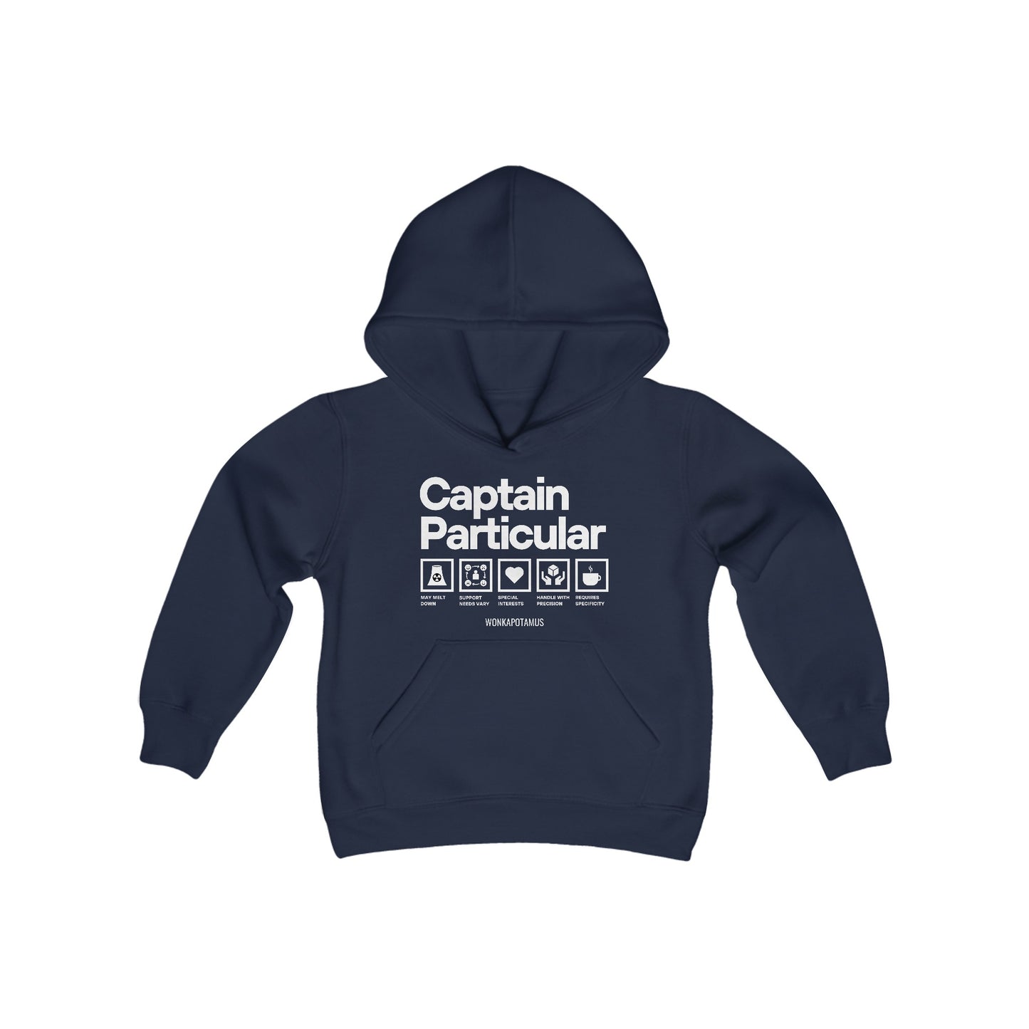 Captain Particular Youth Hoodie