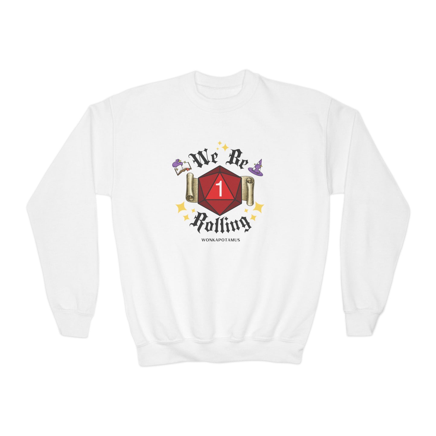 We Be Rolling 1s Youth Sweatshirt