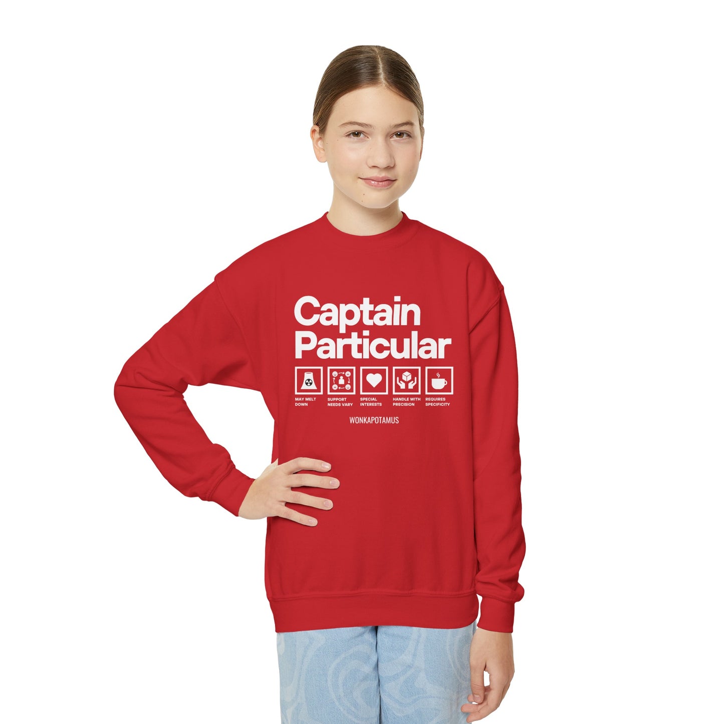 Captain Particular Youth Sweatshirt