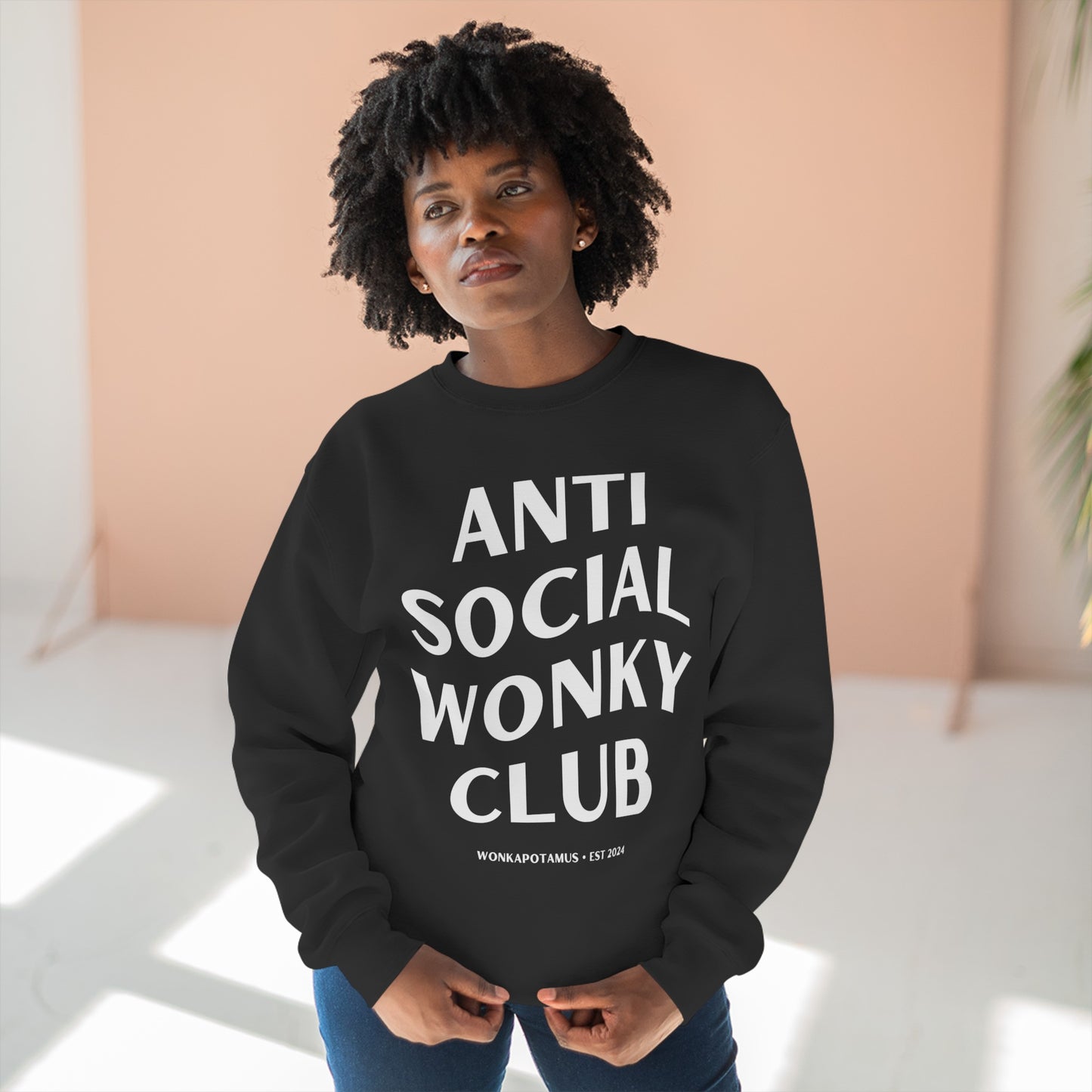 Anti Social Wonky Club Sweatshirt