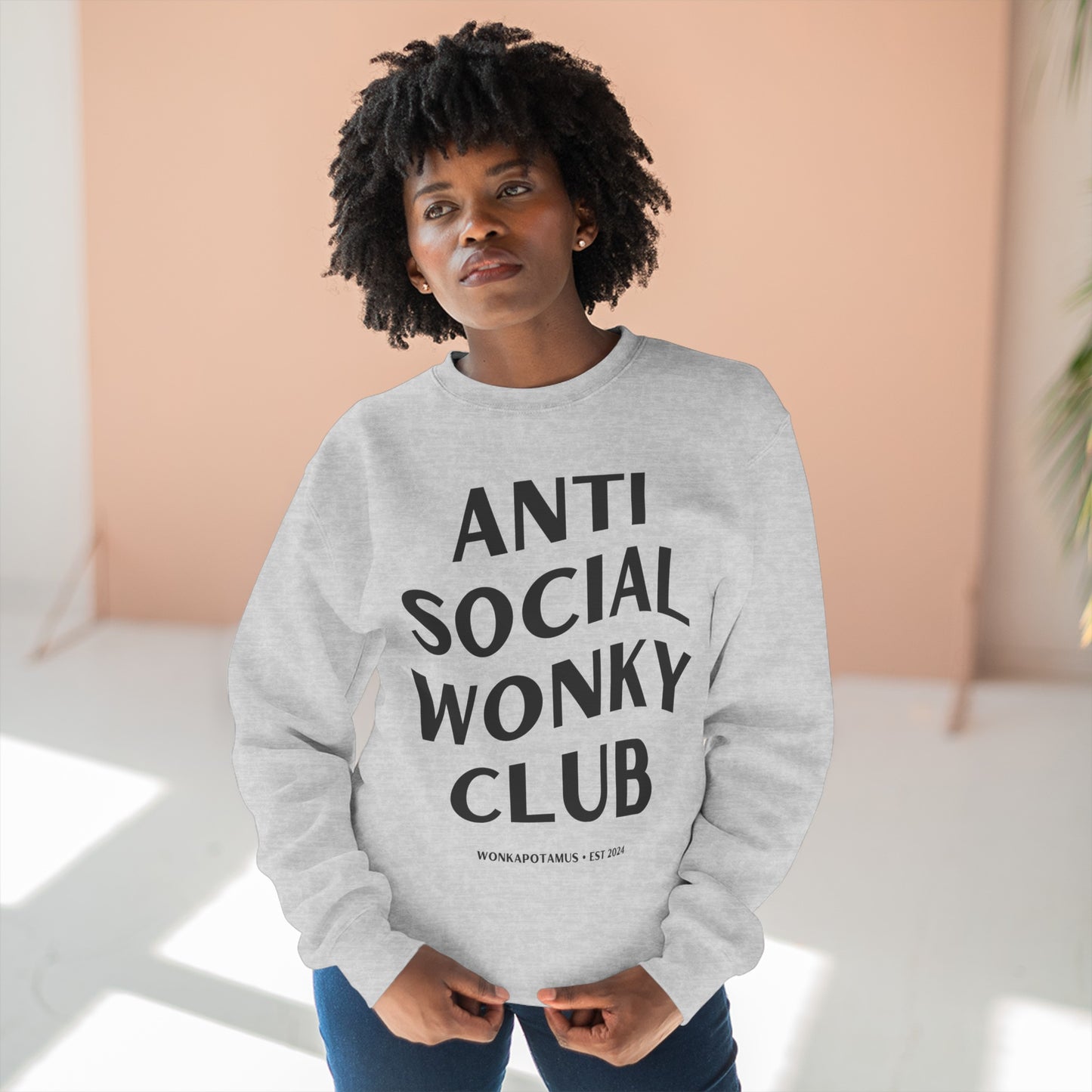 Anti Social Wonky Club Sweatshirt