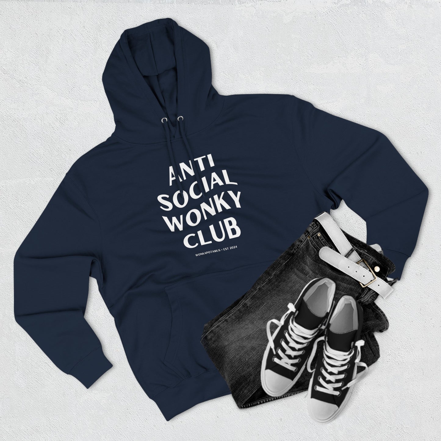 Anti Social Wonky Club - Hoodie