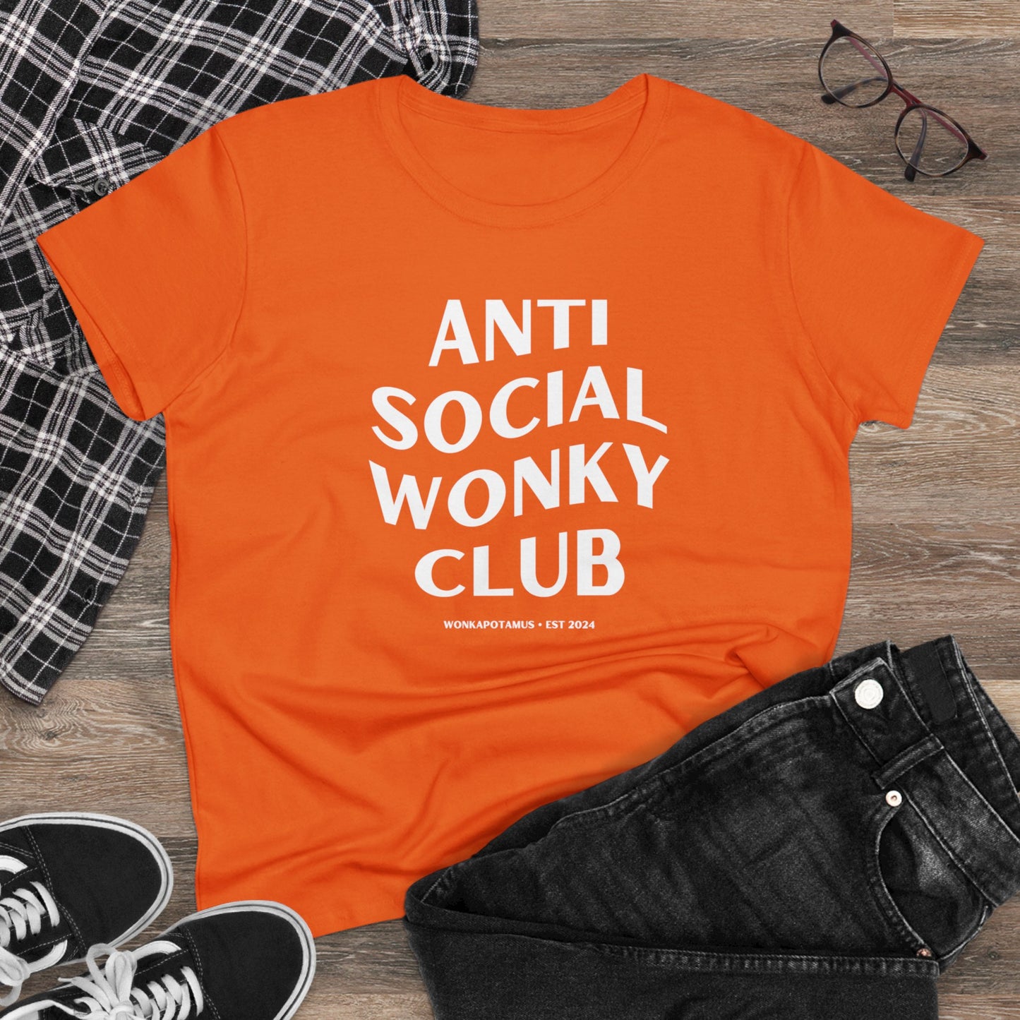 Anti Social Wonky Club - Women's Tee