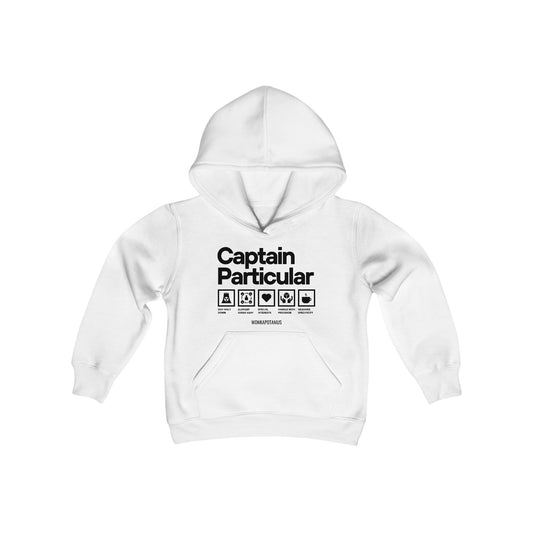 Captain Particular Youth Hoodie