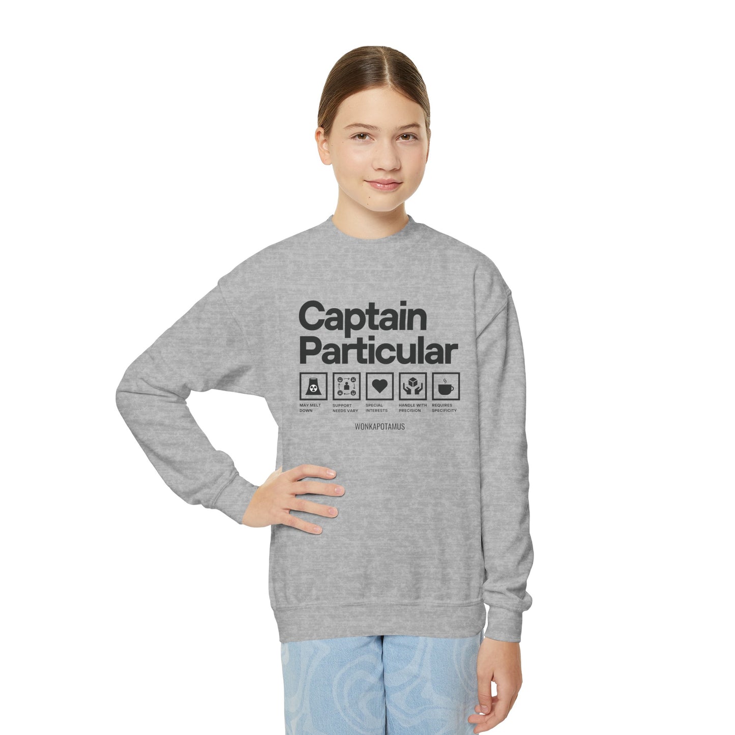 Captain Particular Youth Sweatshirt