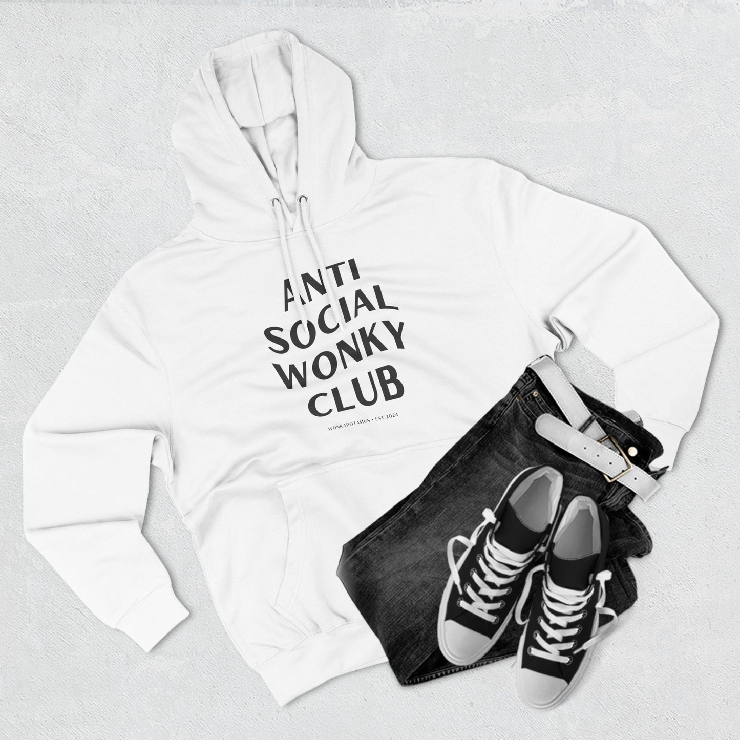 Anti Social Wonky Club - Hoodie