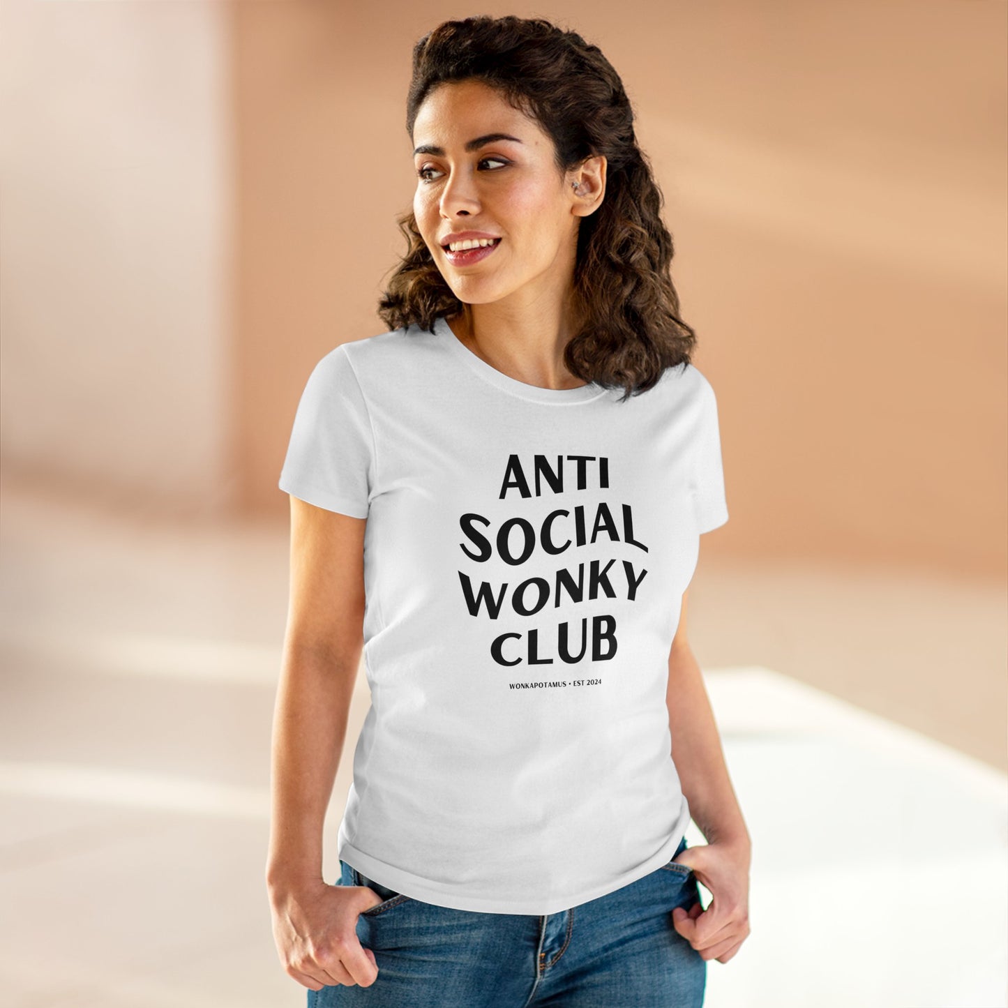 Anti Social Wonky Club - Women's Tee