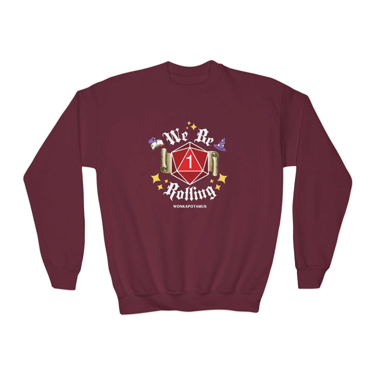 We Be Rolling 1s Youth Sweatshirt