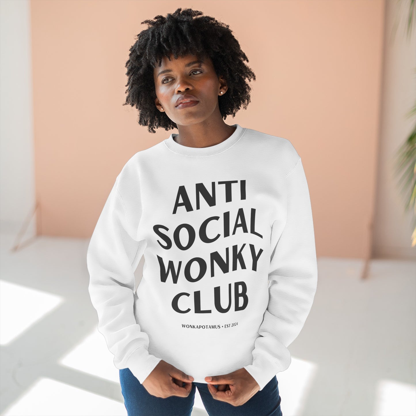 Anti Social Wonky Club Sweatshirt